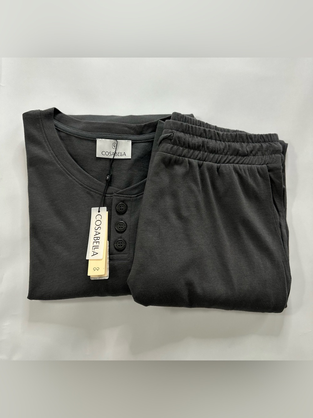 Cosabella Men’s Pajama Set Size Small Long Sleeve Lounge Sleepwear NWT